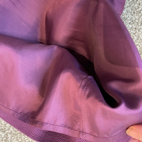 PURPLE - Size 14 asymmetrical mini skirt from ANTHROPOLOGY - Picture 4 of 6